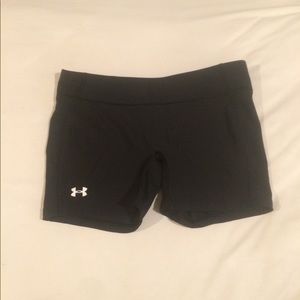 Black Under Armour Volleyball Spandex/ Shorts